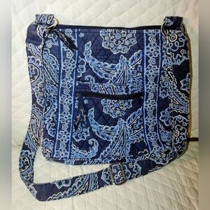 Vera Bradley:Hipster Crossbody Blue Rhapsody (Retired Pattern) – Quilted Cotton